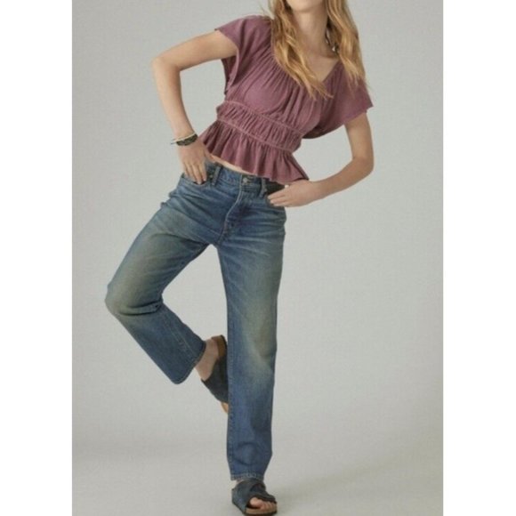 Lucky Brand Denim - Lucky Brand Loose Fit Regular Length Gene Montesano Jeans Size 30